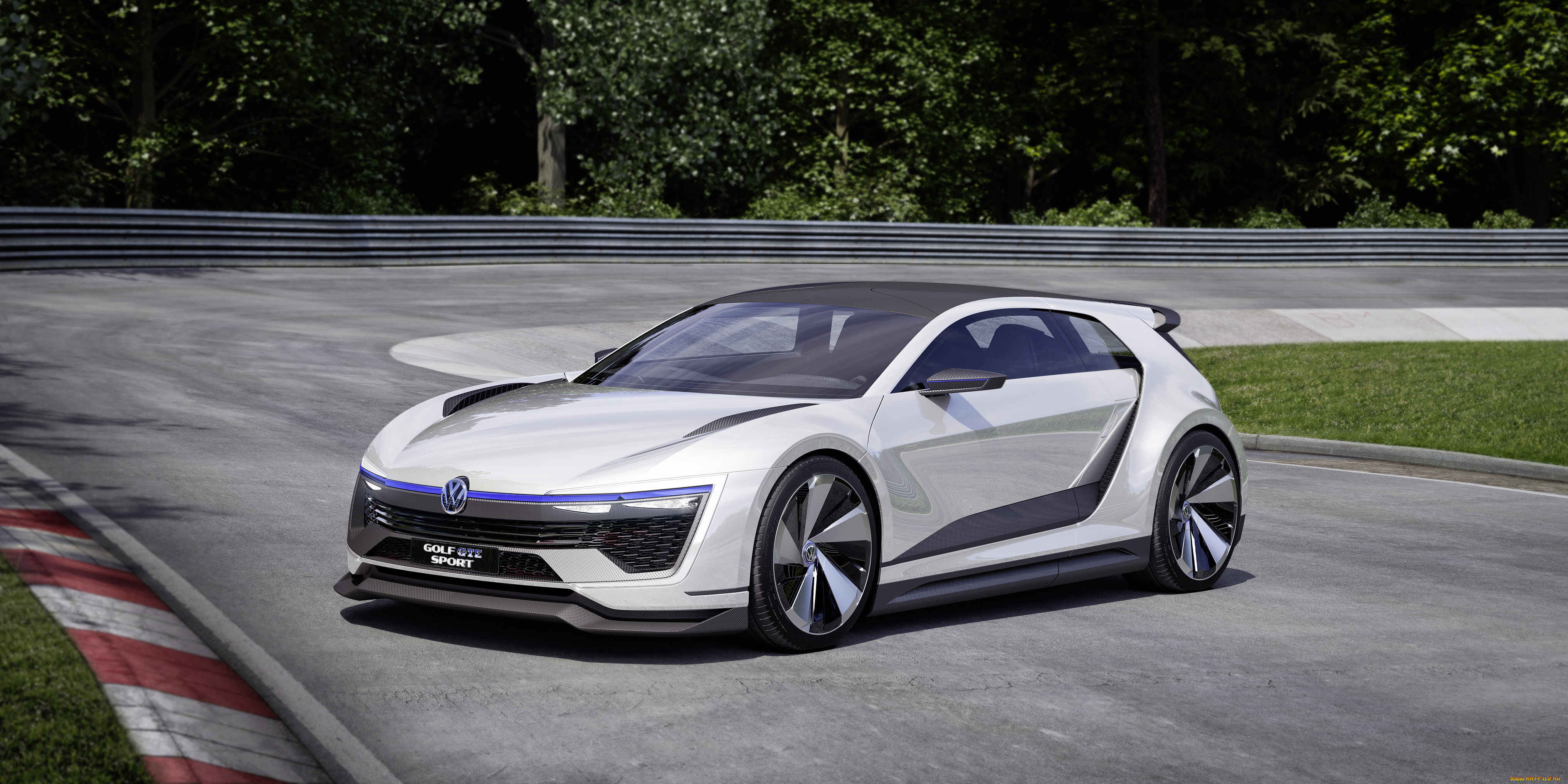 , volkswagen, concept, sport, gte, 2015, golf